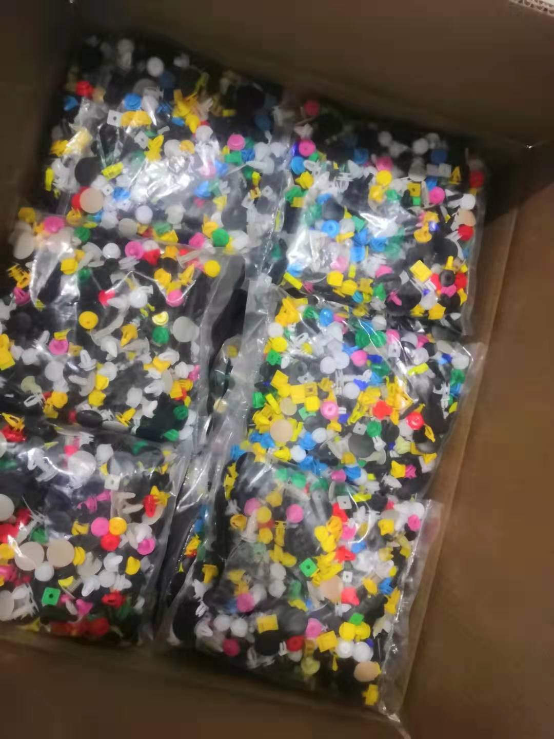 500Pcs Universal Mixed Auto Fastener Car Bumper Clips Engine Cover Fastener Rivet Door Panel for Fender Liner