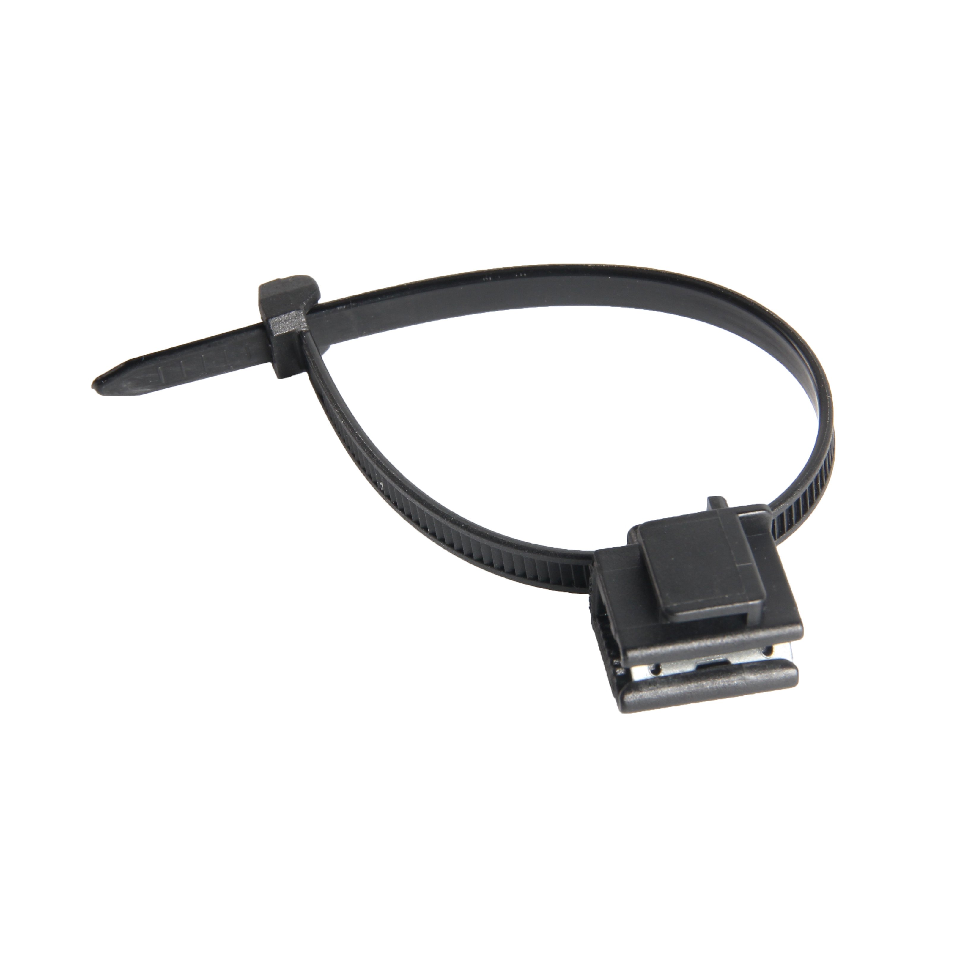 Stainless Steel Plastic Cable Ties Ding Metal Edge Clip for Wiring Loom Straps Car Tie with Nylon Injection Mold Tooling Product