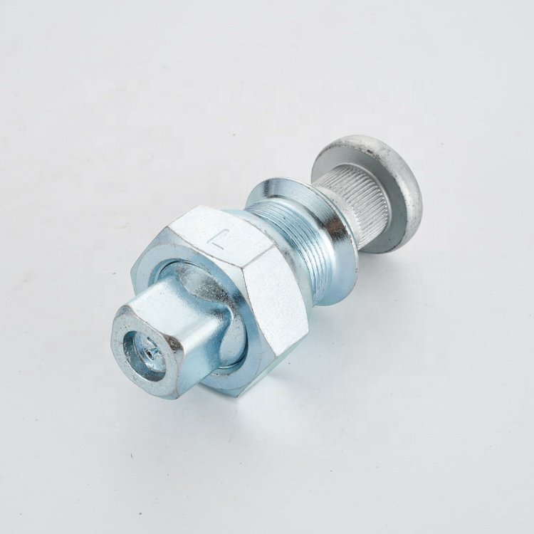 Newest selling silvery steel hub nut round fasten durable nut tires accessories 90942-02072 wheel nuts bolts for Toyota Coaster