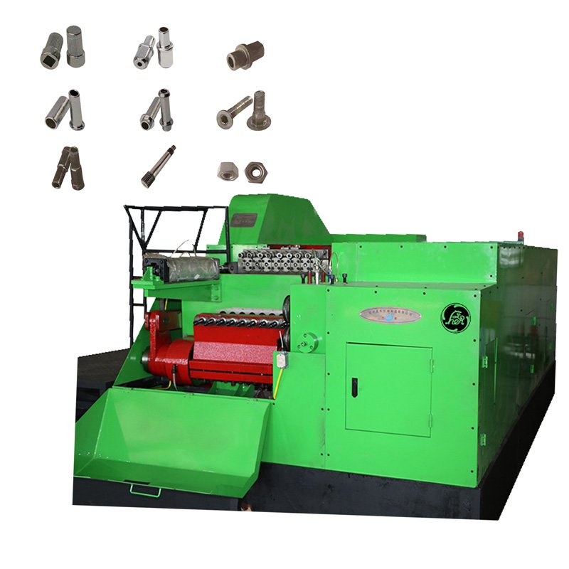 Stable High Speed 6 Stations Nut Cold Forging Machine 33B6S Nut Former Equipment