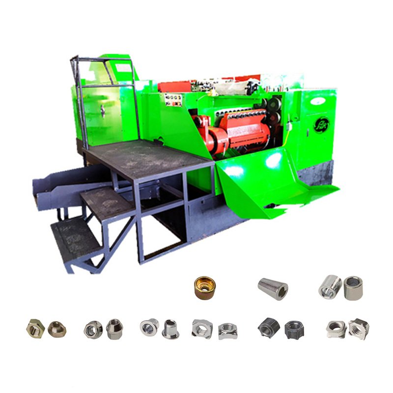 Stable High Speed 6 Stations Nut Cold Forging Machine 33B6S Nut Former Equipment