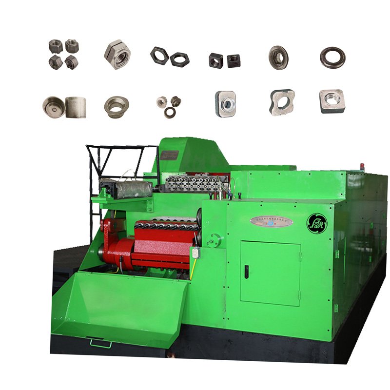 Stable High Speed 6 Stations Nut Cold Forging Machine 33B6S Nut Former Equipment