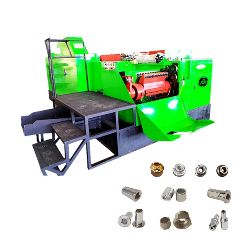 Stable High Speed 6 Stations Nut Cold Forging Machine 33B6S Nut Former Equipment
