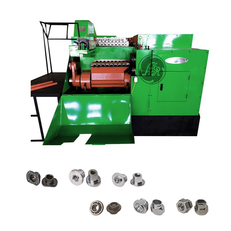 Stable High Speed 6 Stations Nut Cold Forging Machine 33B6S Nut Former Equipment