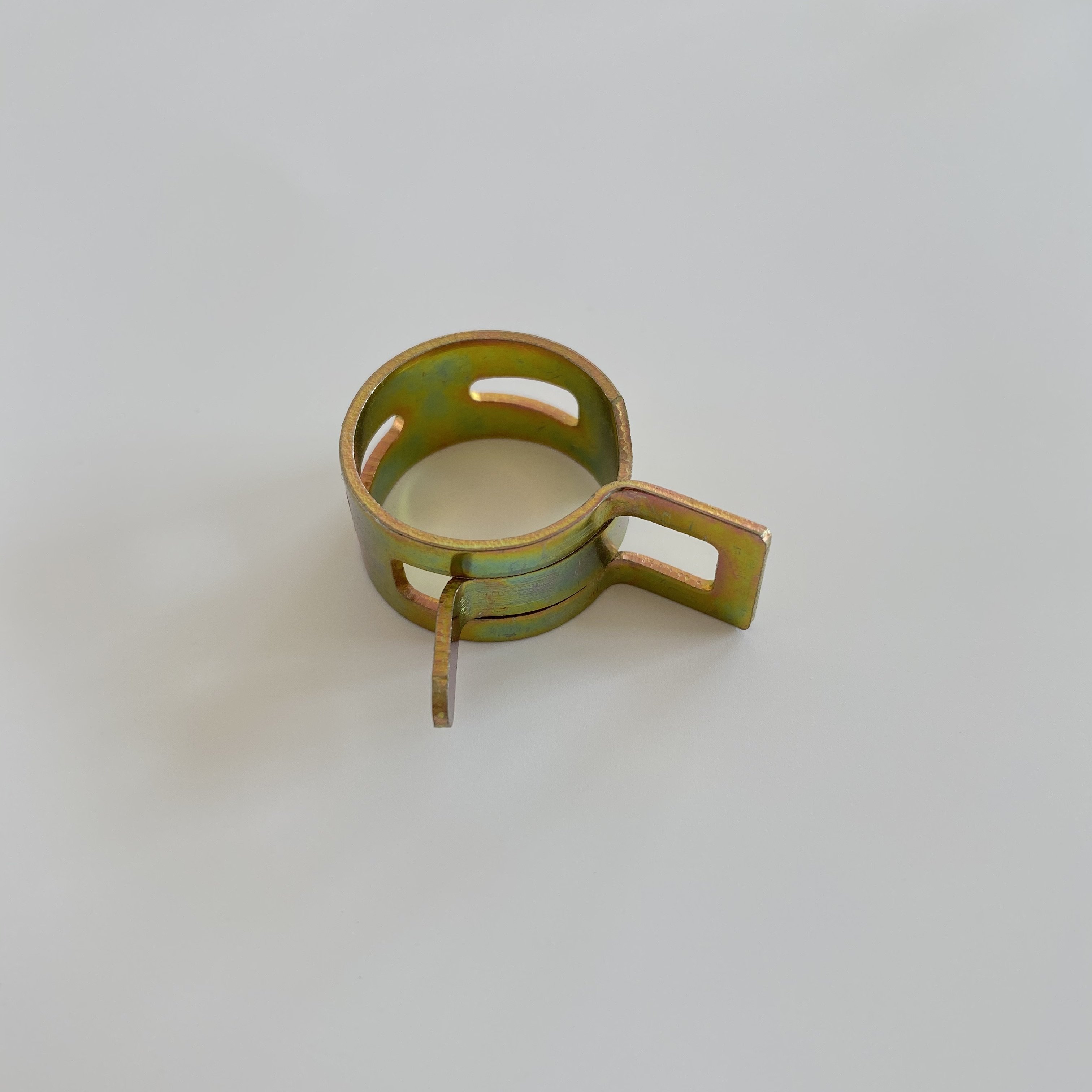 Hot Sale Japanese Hose Clamps Zinc Plated Steel Squeeze Single Wire Automotive W1