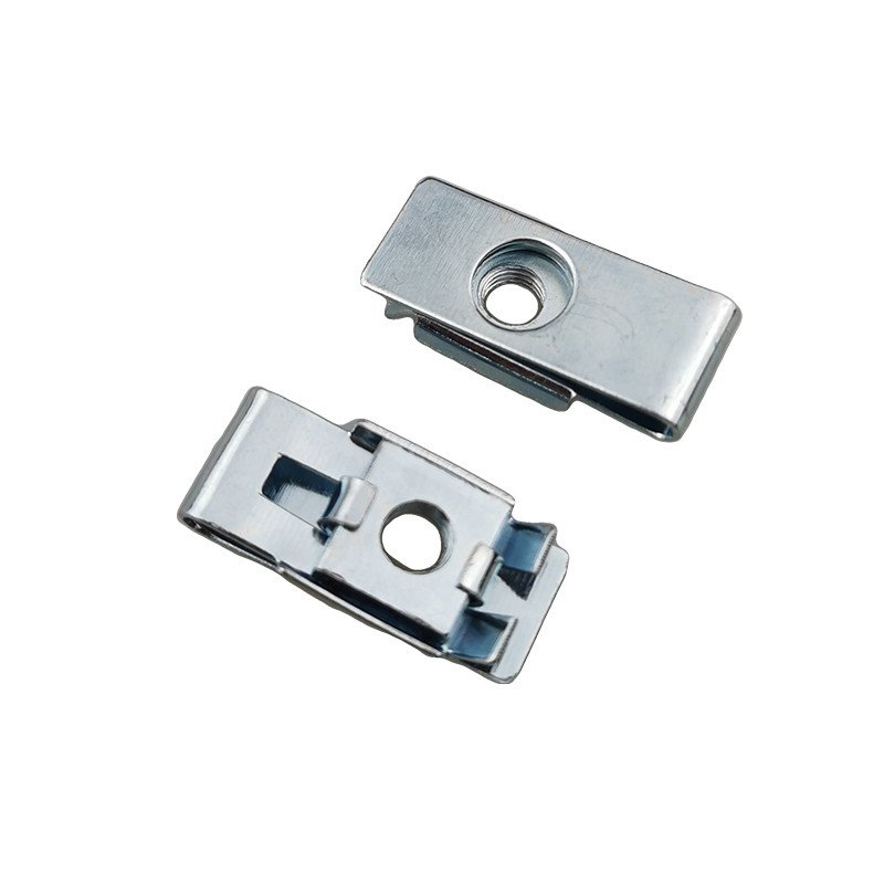 Customized Carbon Steel Auto Spring Clip On Speed Nut M6 M8 U Nut Bumper Clips File Fastener Automotive U-Nuts