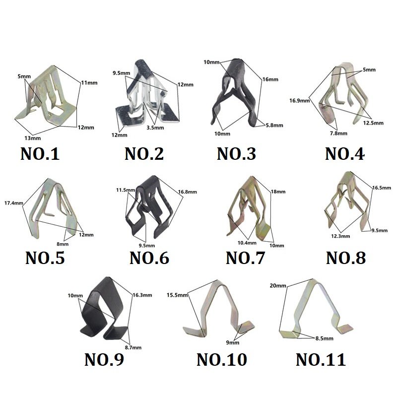 Good Quality Fastener Clips for TOYOTA Alphard/Auris/Avensis/Camry/Corolla/ Fortuner/Hilux/Highlander/Tundra/Sienna