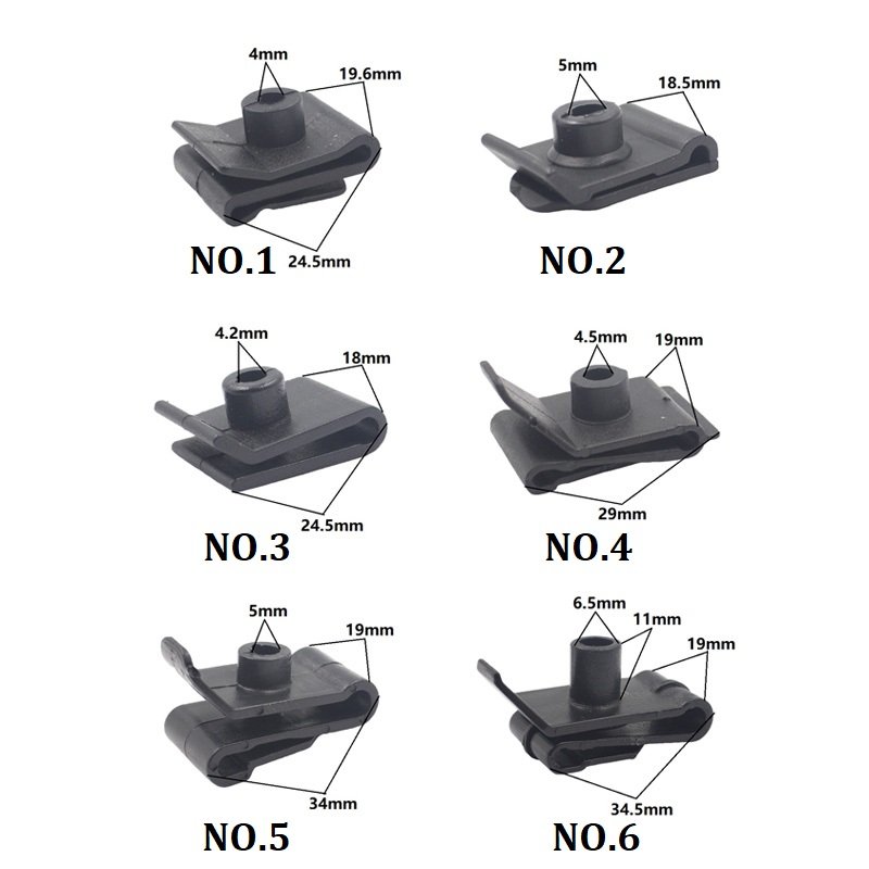 Good Quality Fastener Clips for TOYOTA Alphard/Auris/Avensis/Camry/Corolla/ Fortuner/Hilux/Highlander/Tundra/Sienna
