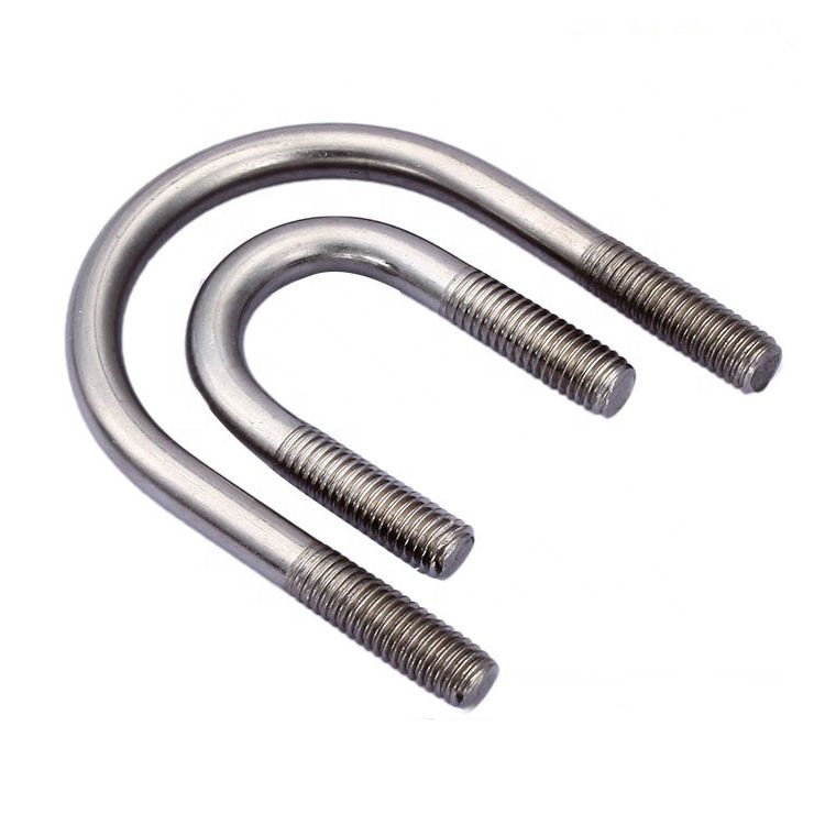 Wholesale retail truck chassis M10 u type bolt high precision zinc coating u bolt