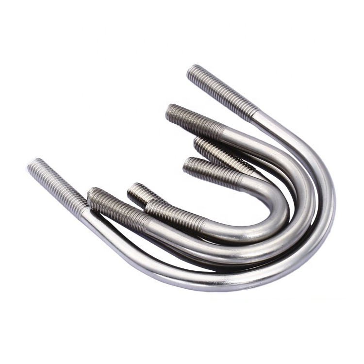 Wholesale retail truck chassis M10 u type bolt high precision zinc coating u bolt