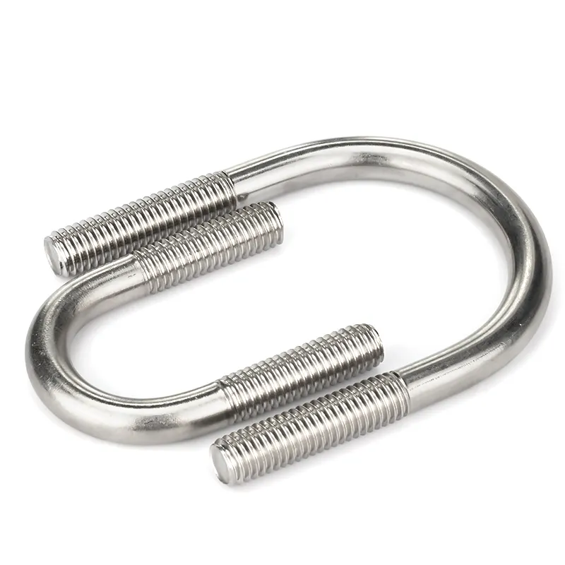 Wholesale retail truck chassis M10 u type bolt high precision zinc coating u bolt