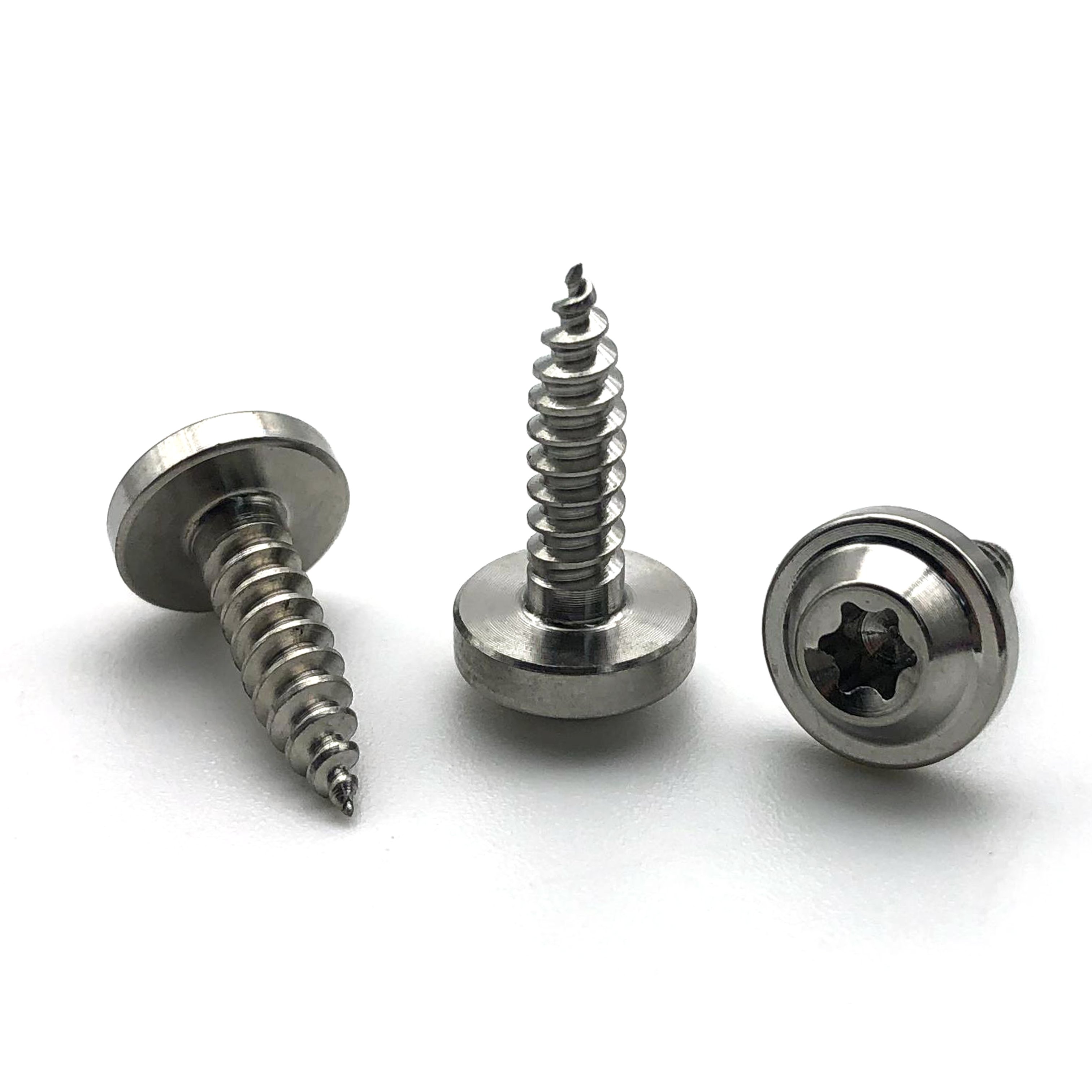 TC4 Titanium Alloy Gr 5 PVD Anodized Torx Conical Head Screws M3 M4 M5 M6 M8 Motorcycle Gr5 Titanium Bolts Screws