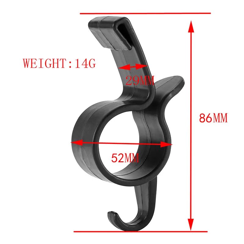 1/2pcs Car Umbrella Holder Hook Universal Interior Trunk Umbrella Storage Fastener Clip Strong Adhesion Auto Accessories