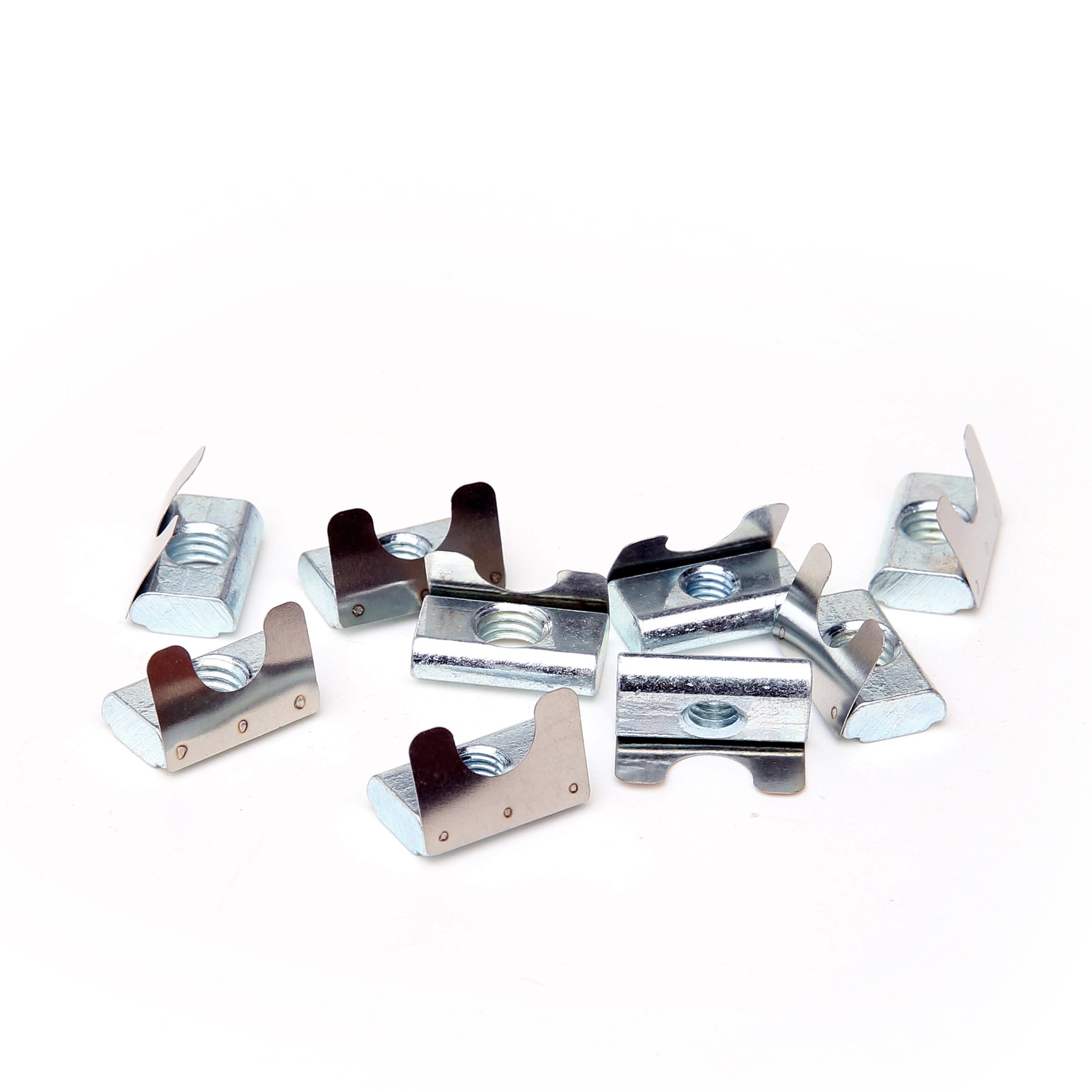Stainless Steel 304 DIN GB Aluminum Profile Connector With Shrapnel Nut Hardware Fastener 20 30 40 45 Type M4 M5 M6 M8