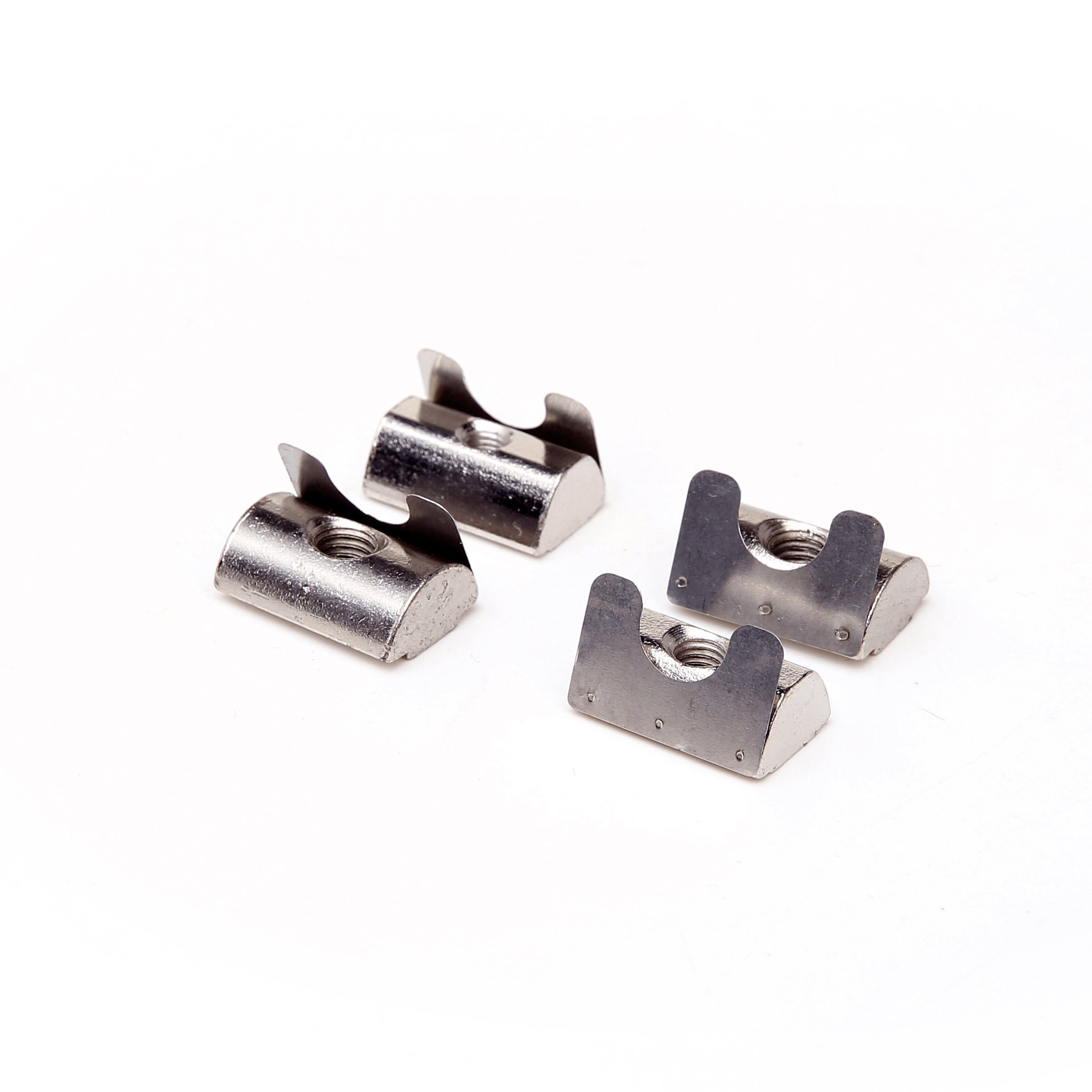 Stainless Steel 304 DIN GB Aluminum Profile Connector With Shrapnel Nut Hardware Fastener 20 30 40 45 Type M4 M5 M6 M8