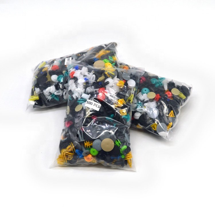 500pcs /Bag Universal Auto Bumper Rivet Car Clips Retainer Mixed Fasteners