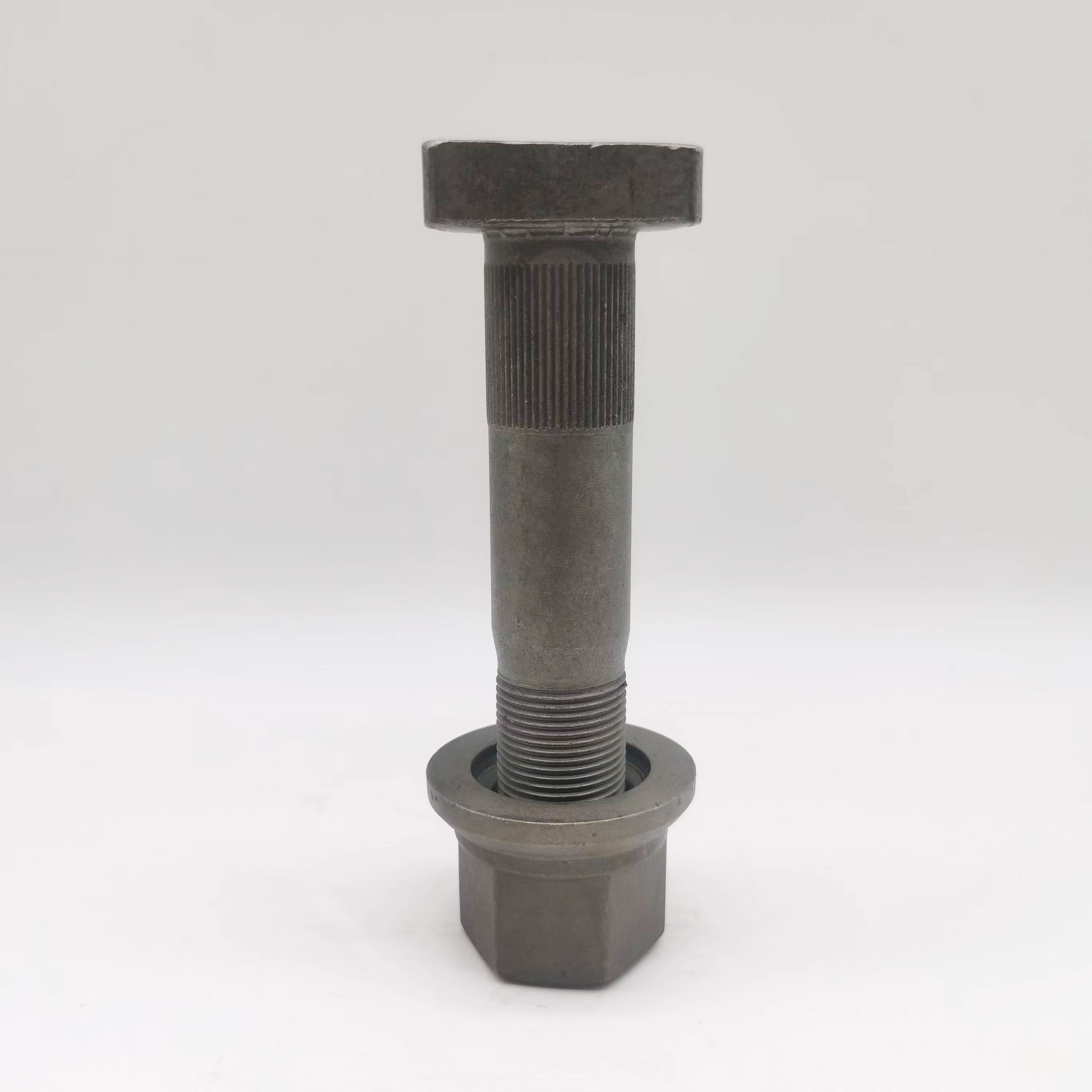 Factory Wholesale STYR HOWO Truck Rear Wheel Screw Front Axle Hub Bolt M22x1.5x120mm