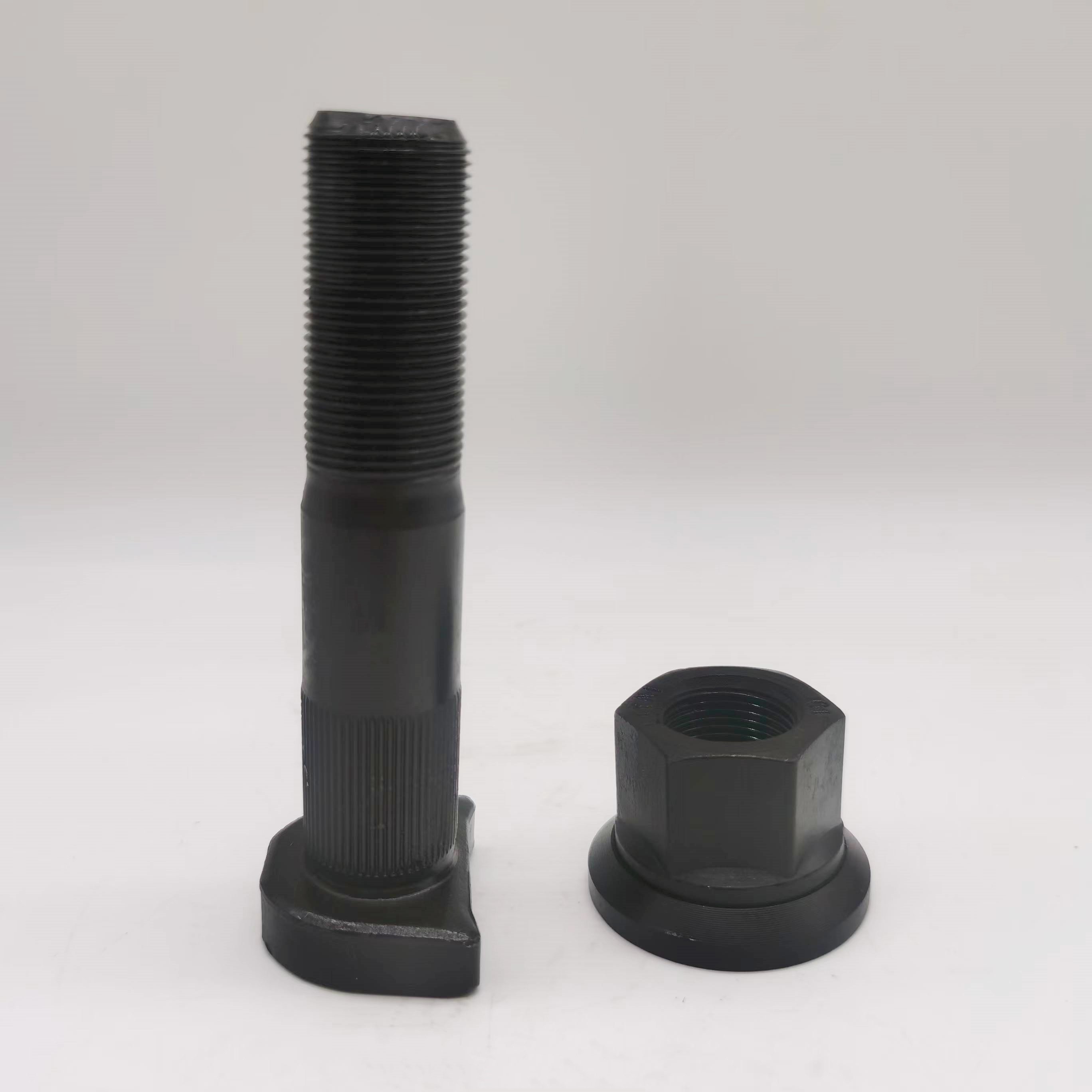 Factory Wholesale STYR HOWO Truck Rear Wheel Screw Front Axle Hub Bolt M22x1.5x120mm