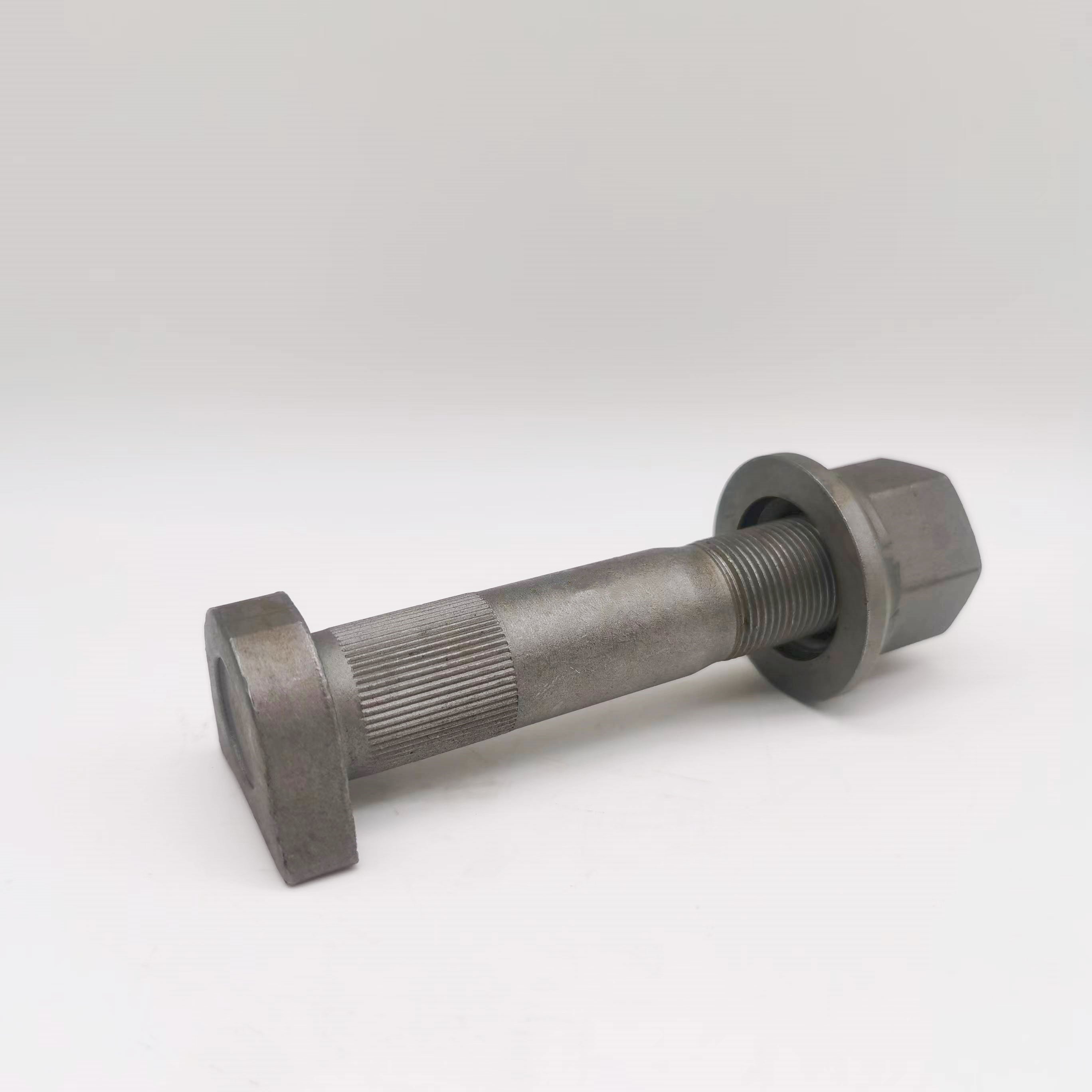 Factory Wholesale STYR HOWO Truck Rear Wheel Screw Front Axle Hub Bolt M22x1.5x120mm