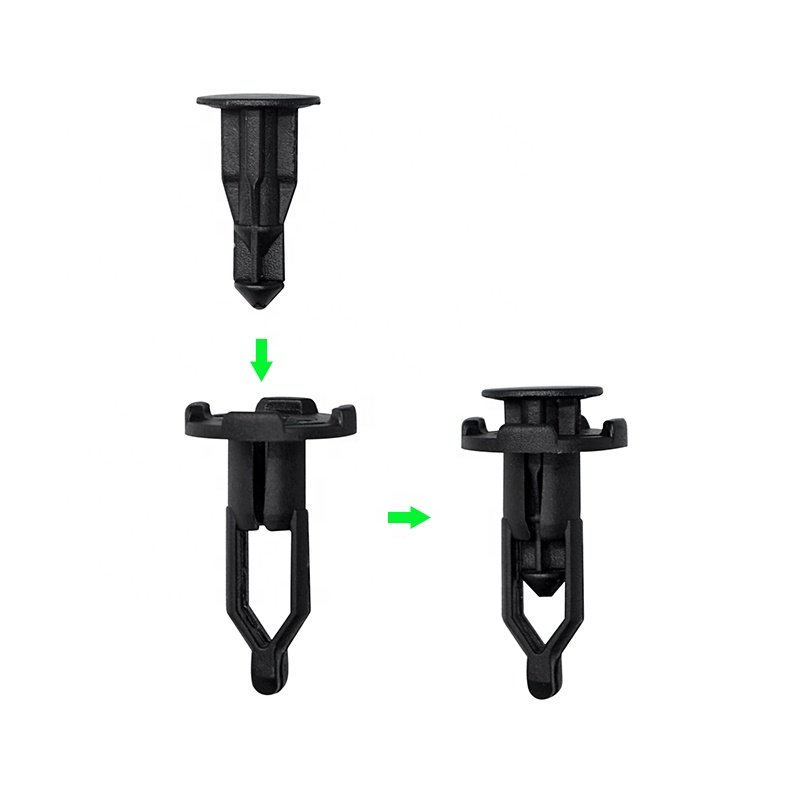 B17 5216102020 Bumper Cover Grille Push Type Retainer Clips