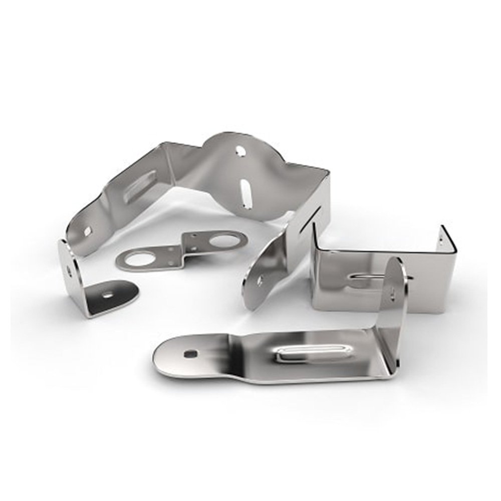 Precision Sheet Metal Fabrication Service Fasteners Aluminum Stainless Steel Metal Shelf Bracket
