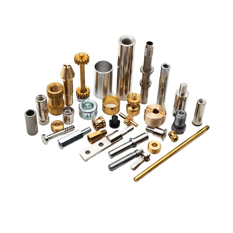Custom CNC Machining Milling Fasteners Aluminum Screw Bolt Washer Thread Studs Nut Parts Services