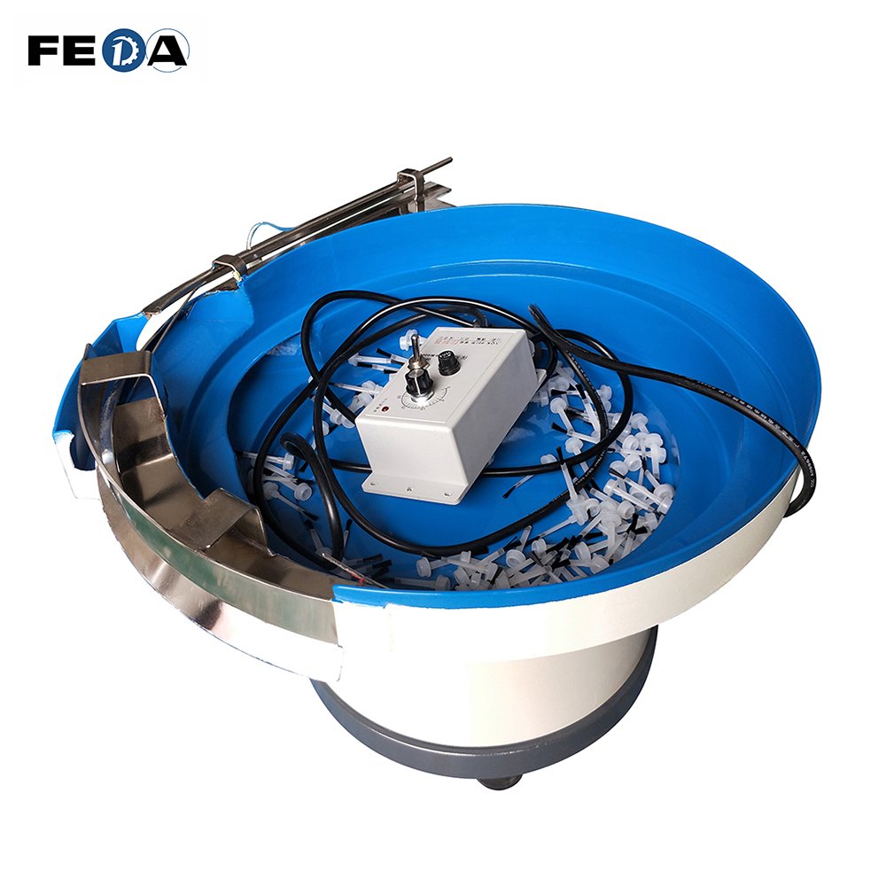 FEDA FD-VB Small Vibratory Bowl Feeder High Precision Auto Vibration Bowl Feeder Auto Feeding System Linear Feeder