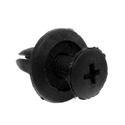 Universal 6mm hole plastic expanding rivet fastener bumper fender Clips Auto retainer clips