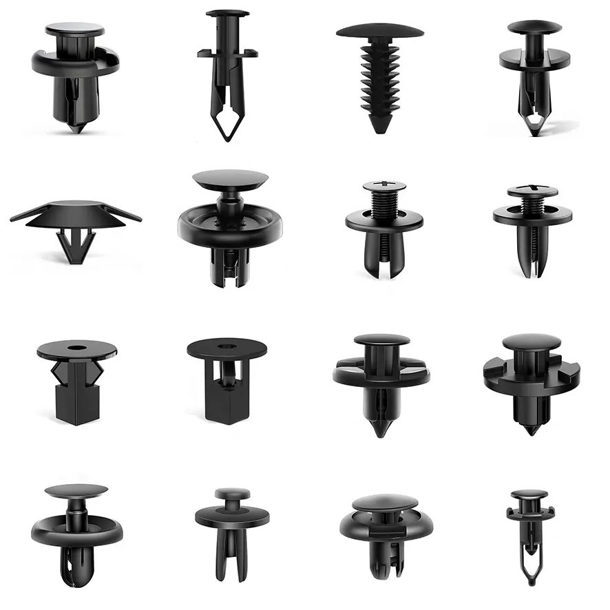 All models Automotive Spare Parts Car Shield Retainer Bumper Fastener Nylon Clips Car Door Panel Clip Auto Plastic Rivet