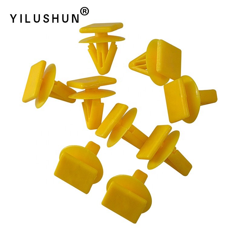 D178 good quality nylon door plate guard wheel eyebrow buckle for car