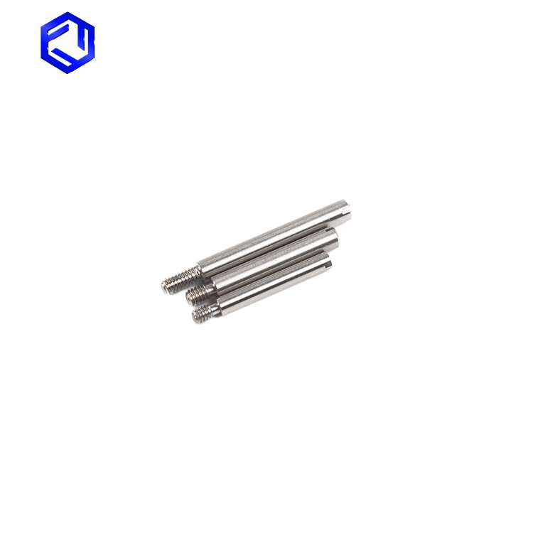 Precision Mini Brass Chrome Plated Step Dowel Pin 2mm Small Fastener