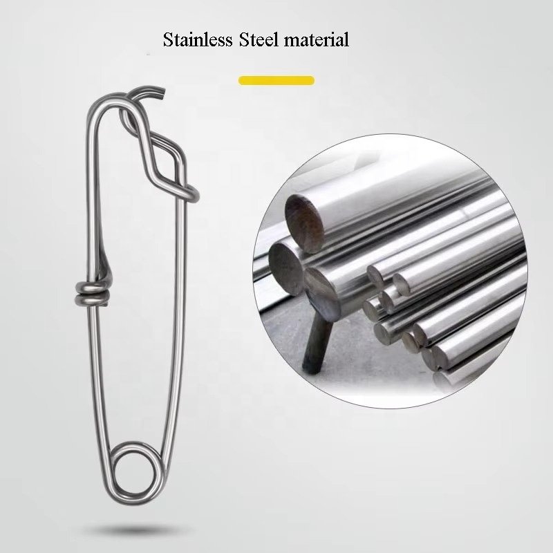 Hot Sale Stainless Steel Clip Line Tuna Clip Fishing Longline Snap For Boat