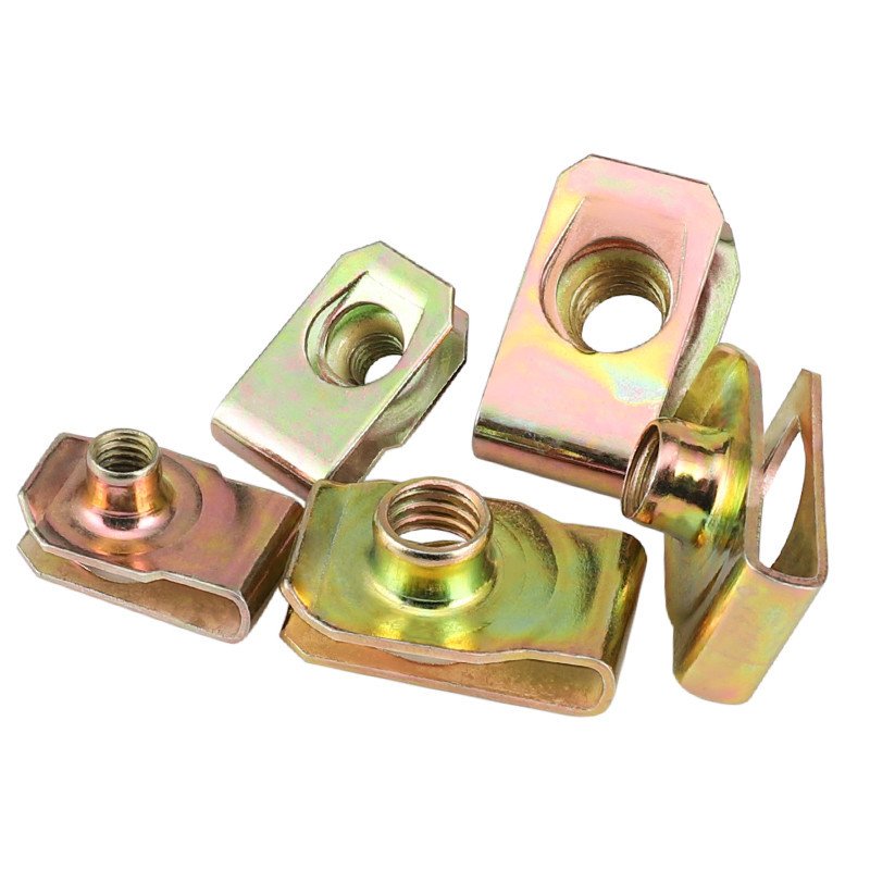 Manufacturer Direct Auto Accessories Plate Spring Nut Tapping Nut Splint Weld U Clip Nut Fixed Buckle