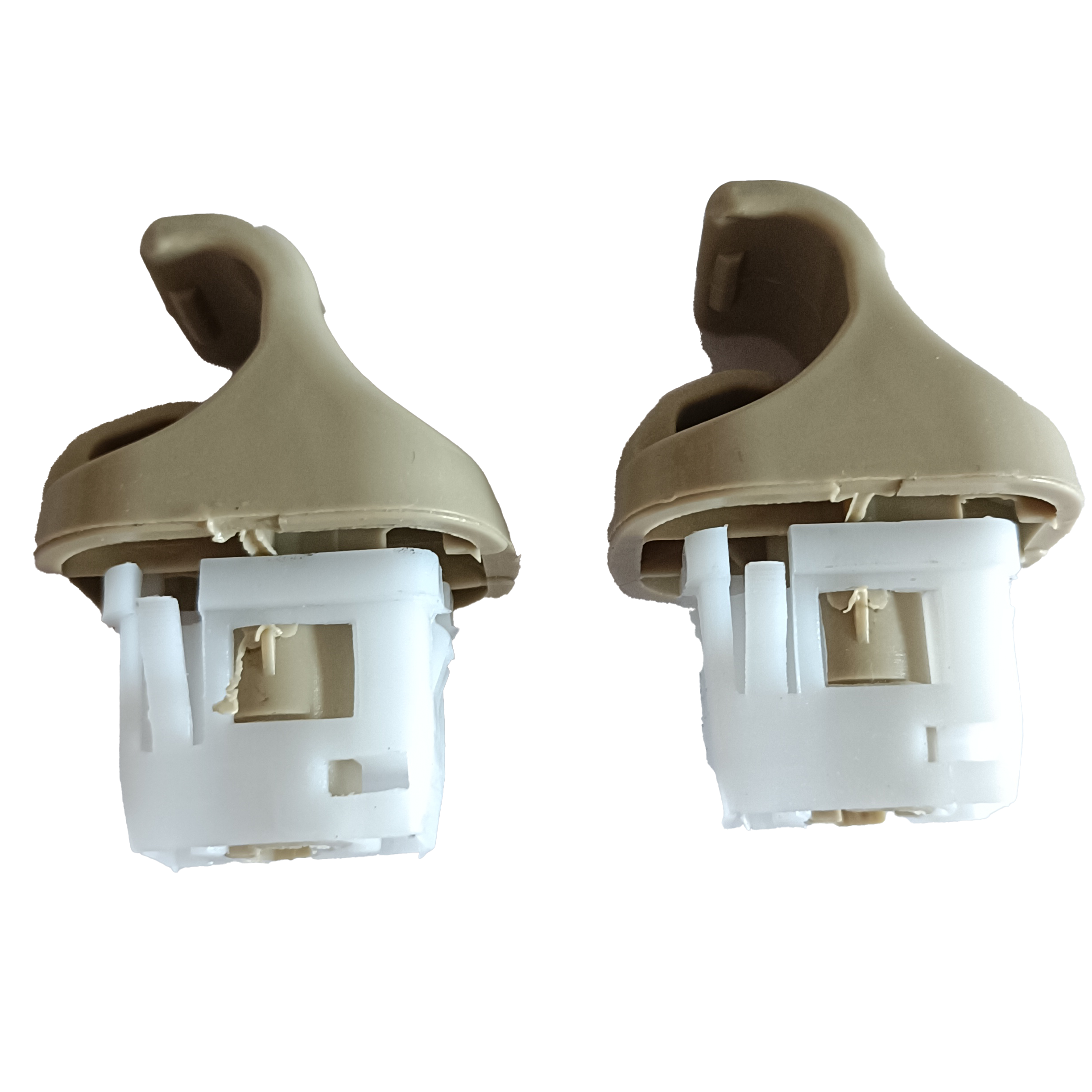 High Quality Sun Visor Hook Clips Bracket For 74348-02020-B 74348-33040 Camry Highlander Corolla Prius RAV4 Plastic Sunvisor