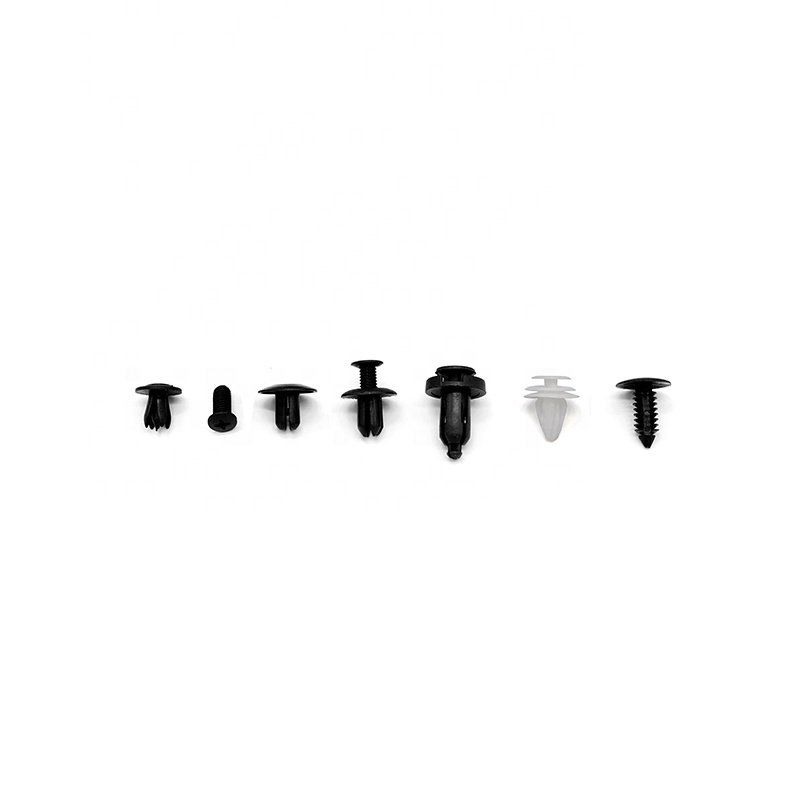 100pcs Bumper Fastener Rosette Rivet Clips Kit Bulk Car Parts He26 Auto Clips Plastic Fastener 60pcs/box 6species High-quality