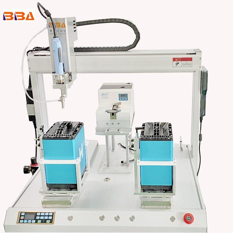 BBA auto battery screw tightening machine bolt nut fastening robot automatic screwdriver machine screw feeder machinery