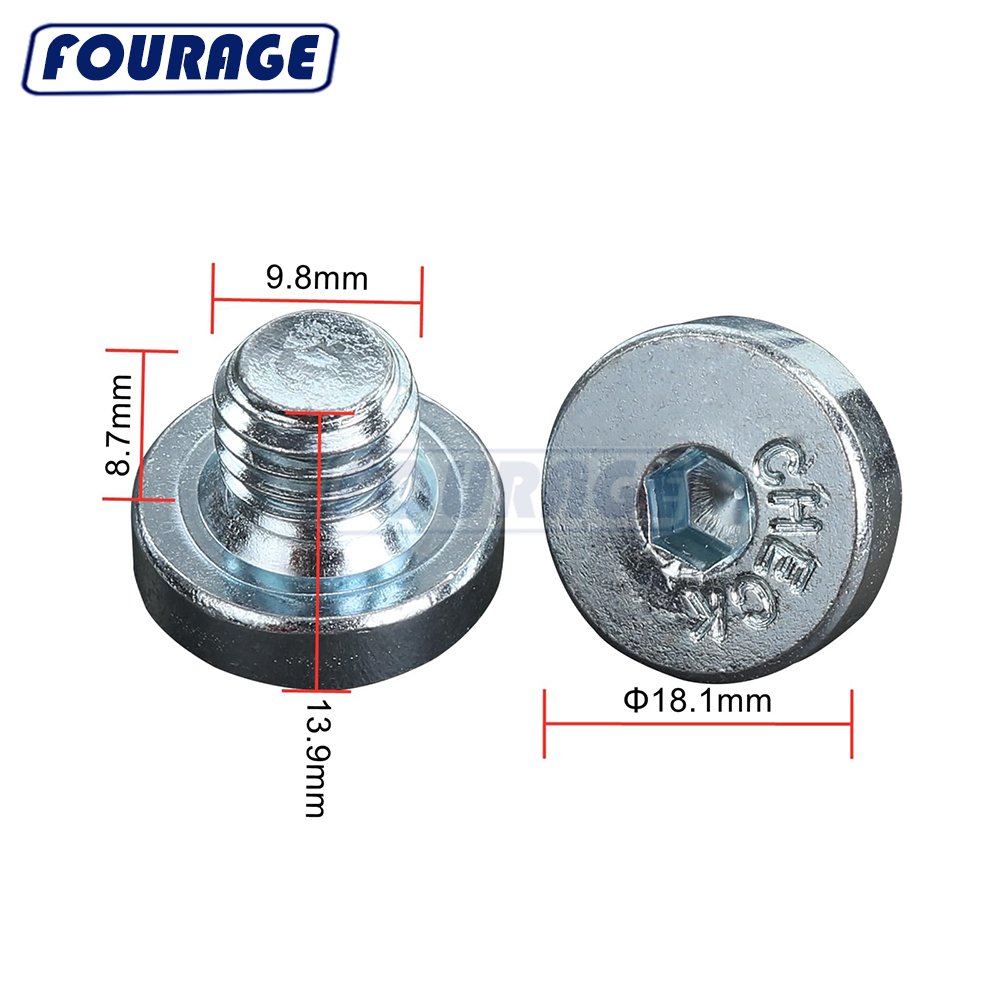 Auto Car Metal Fastener Transmission Pan Drain Plug for Toyota (OEM: 9034110021)
