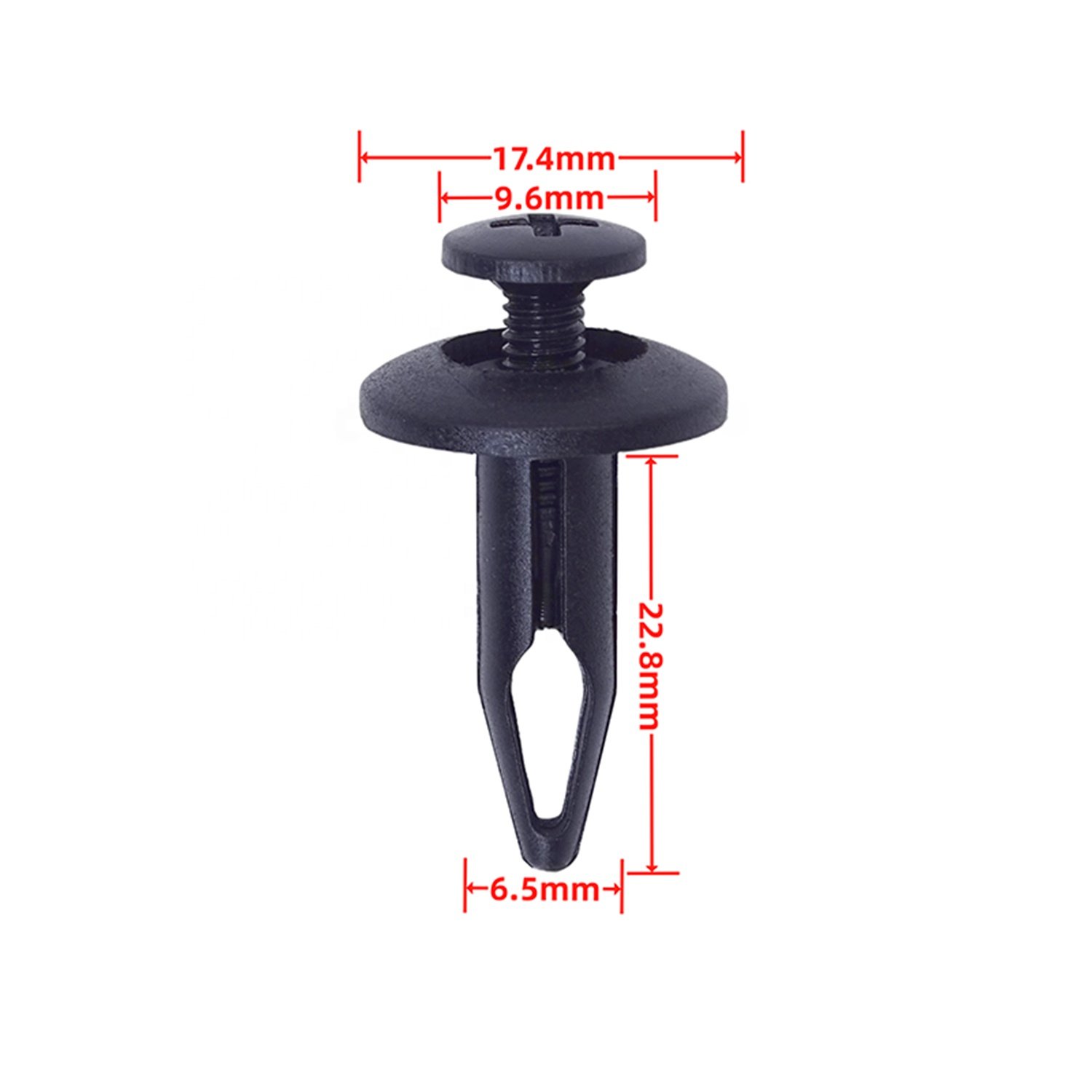 Automobile Body Push Fastener Clip rivet bumper fender fixer fastener fender push fastener clip