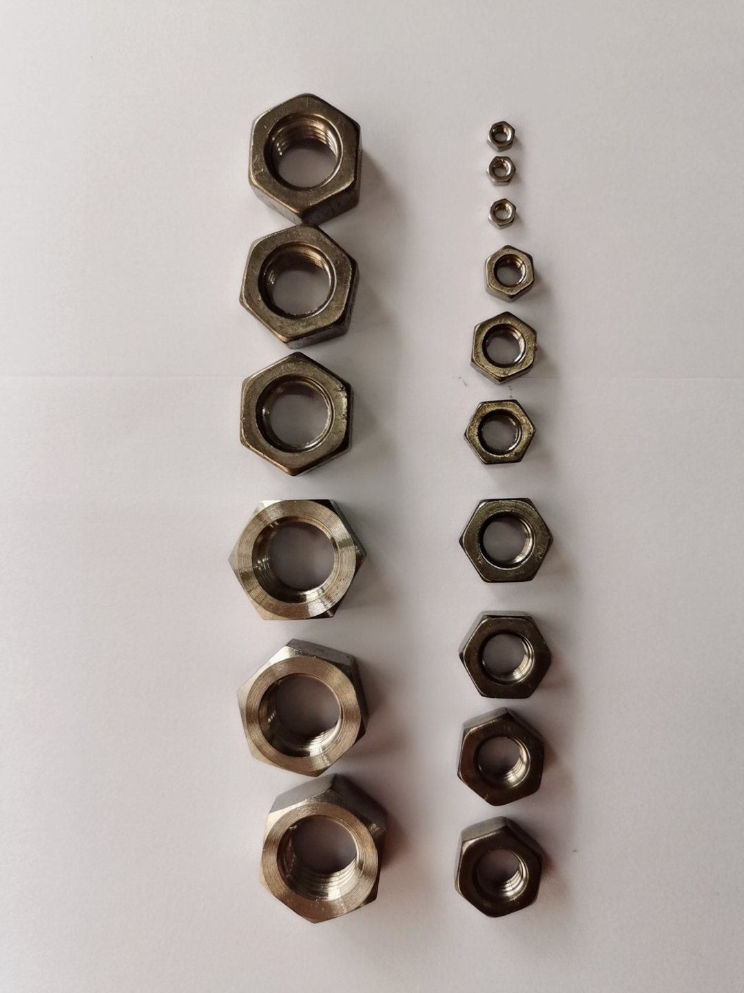 Titanium Hex Flange Head Nuts for Bolts Screws Standard M6 Fastener Auto Parts DIN 6923 Titanium Bolts Motorcycle