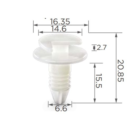 #AB Universal Auto Fastener Vehicle Car Bumper Clips Retainer Fastener Rivet Door Panel Fender Liner Fit for All Car
