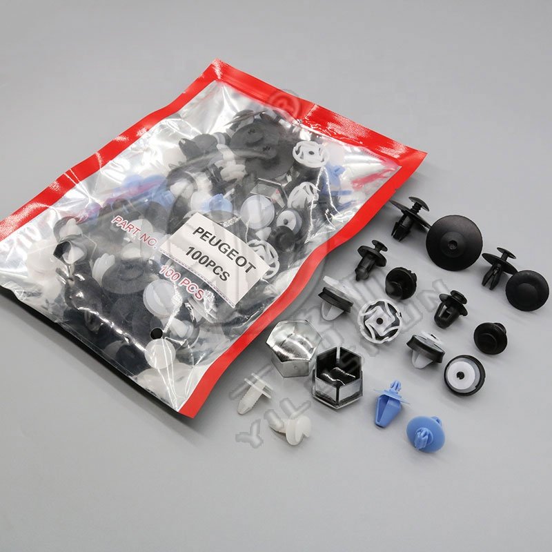 innovative high quality automotive plastic clips mixed package for car
