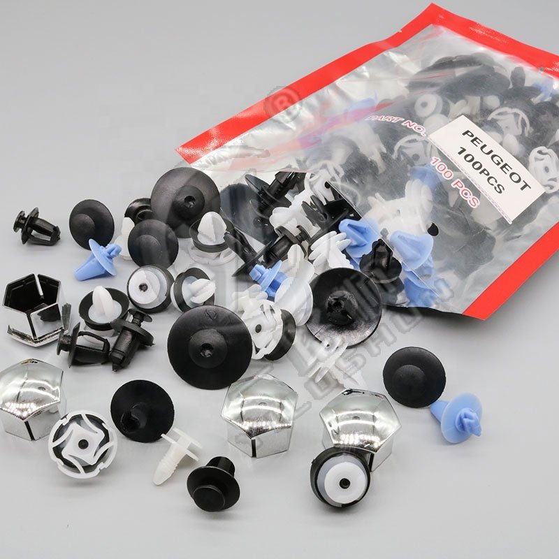 innovative high quality automotive plastic clips mixed package for car