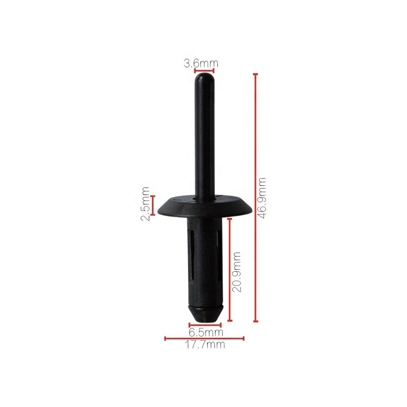 6508444-AA PA66 Car Fender Liner Nylon Rivets Fastener Auto Clips