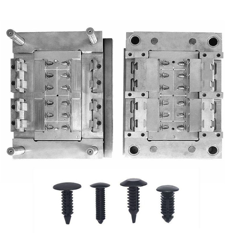 Custom Car Bumper Fasteners Clips Plastic Mould
