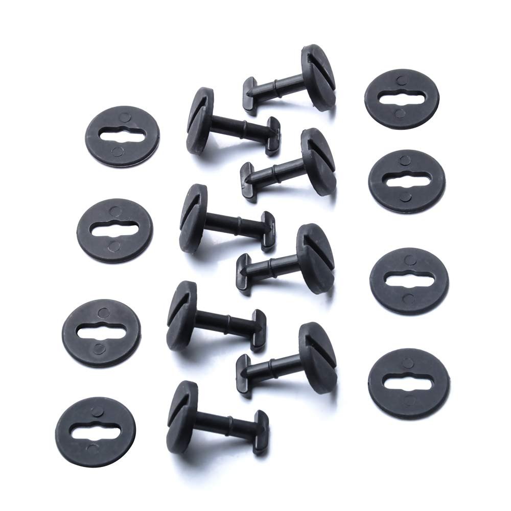 MIKKUPPA 8PCS Nylon Floor Mat Car Clips for BMW 3 5 7 E36 E46 E38 E39