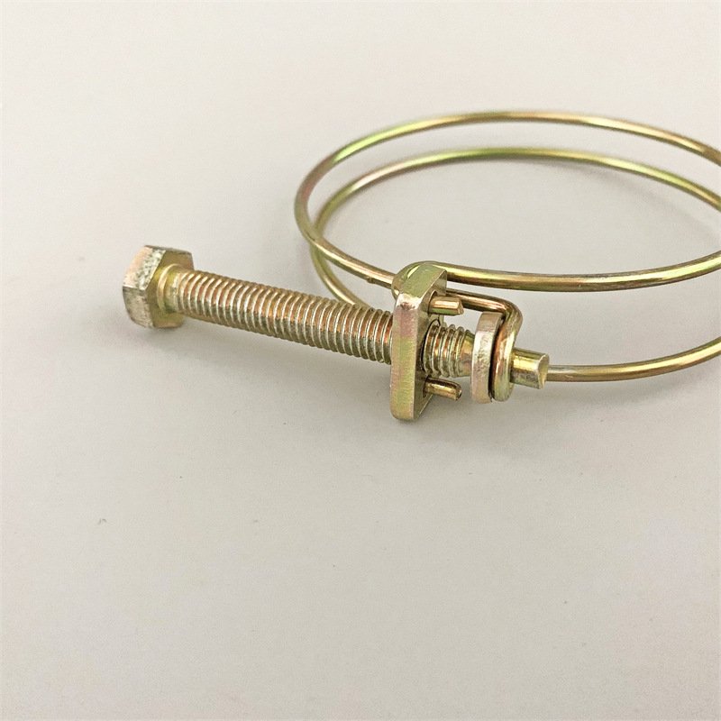 Manufacturers Supply Iron Galvanized Double Steel Throat Hoop Complete Stainless Steel Hoop Specifications Various Available