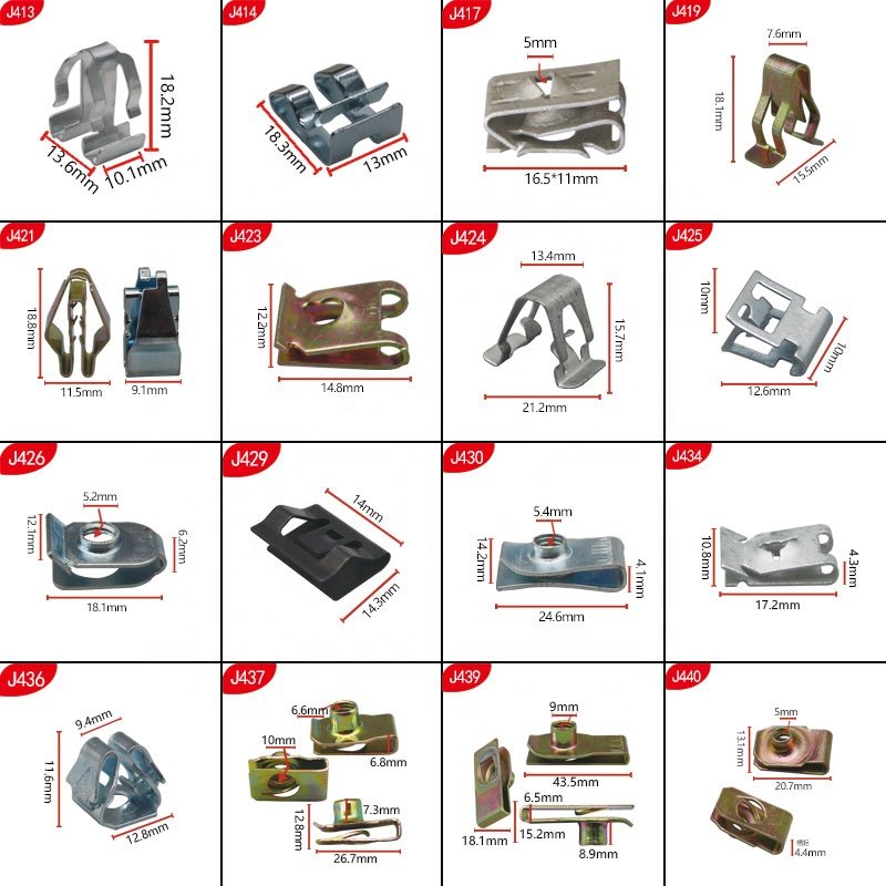 J501 Electric car fasteners rivets new product for sale hot selling metal