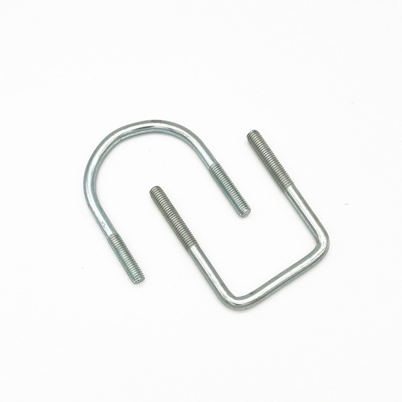 Wholesale Top Quality Custom Galvanized U Bolt Auto Part Trailer U-bolt Nut Pipe Clamp High Strength Stainless Steel U Bolt