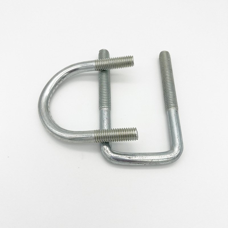 Wholesale Top Quality Custom Galvanized U Bolt Auto Part Trailer U-bolt Nut Pipe Clamp High Strength Stainless Steel U Bolt