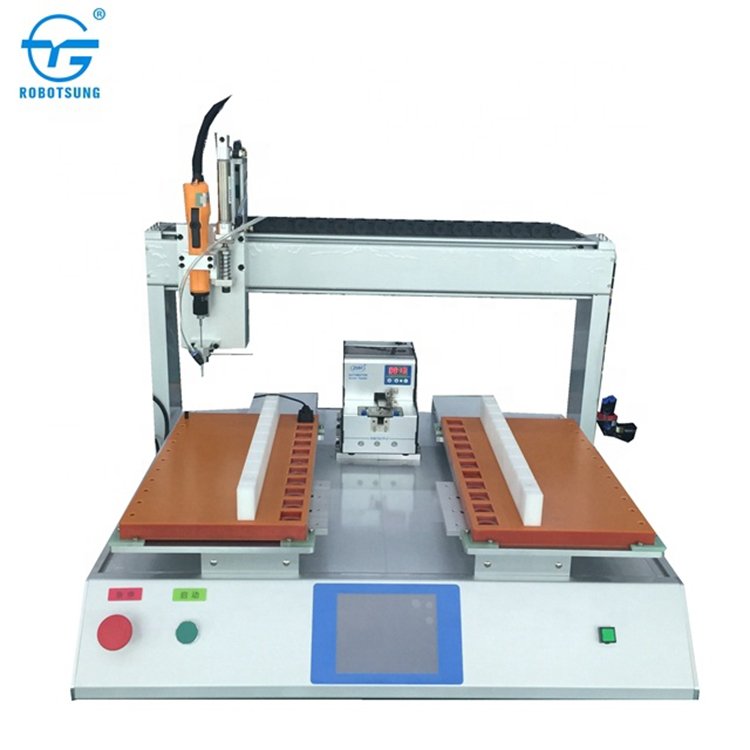 Top selling products High Quality Mobile Phones 4 Axis Automatic Robotic Arm Screw Locking Fastening Machine